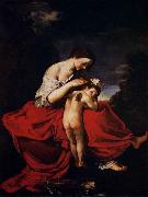 Giovanni da san giovanni Venus Combing Cupids Hair USA oil painting artist